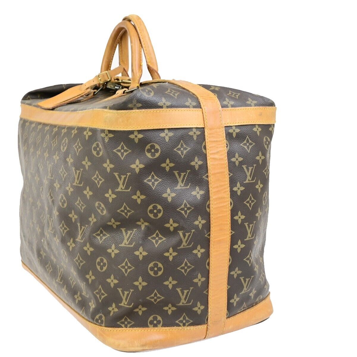 LOUIS VUITTON Cruiser 50 Travel Hand Bag  Monogram Leather Brown M41137 70EC890
