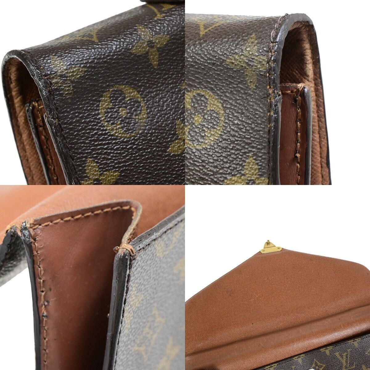 LOUIS VUITTON Porte Documents Bandouliere 2Way Hand Bag Monogram M53338 64EC567