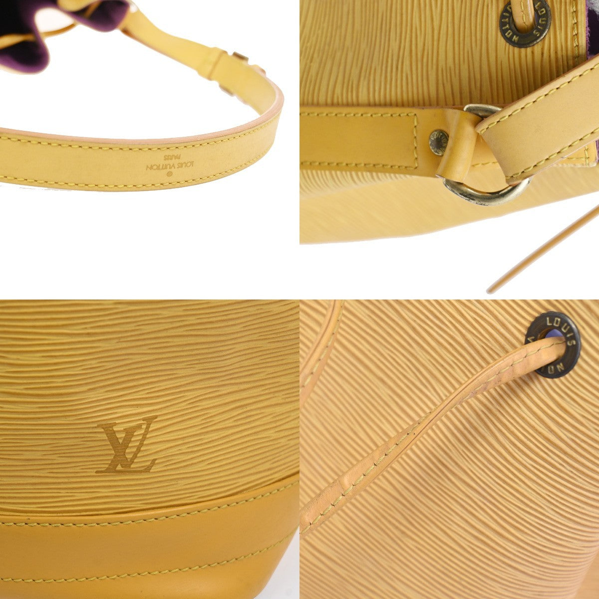 LOUIS VUITTON Noe GM Drawstring Shoulder Bag Epi Leather Yellow M44009 35TA575