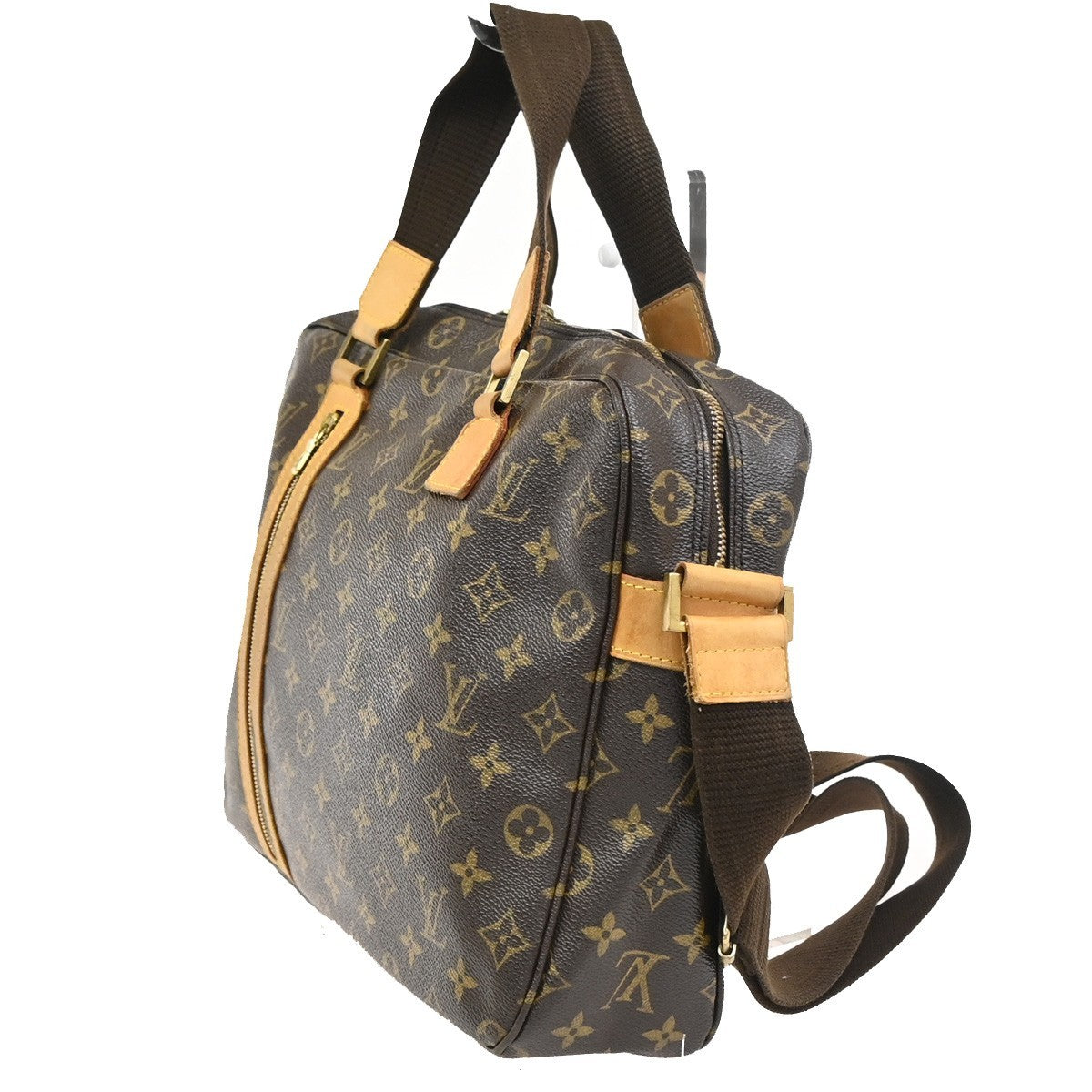 LOUIS VUITTON Sac Bosphore 2Way Hand Bag Monogram Leather Brown M40043 85YH874
