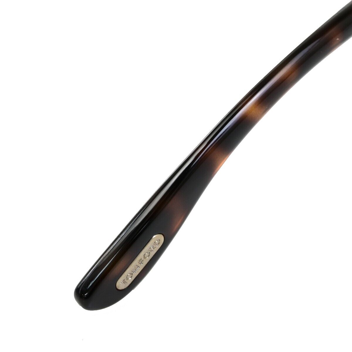 TOM FORD Logo Sabrina Sunglasses  Eye Wear Plastic Brown Gold  TF161  02FA053