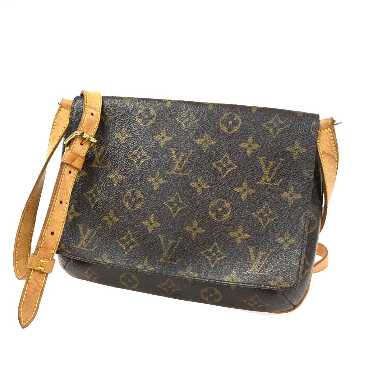 LOUIS VUITTON Musette Tango Long Shoulder Bag Monogram Leather BN M51388 35CA721