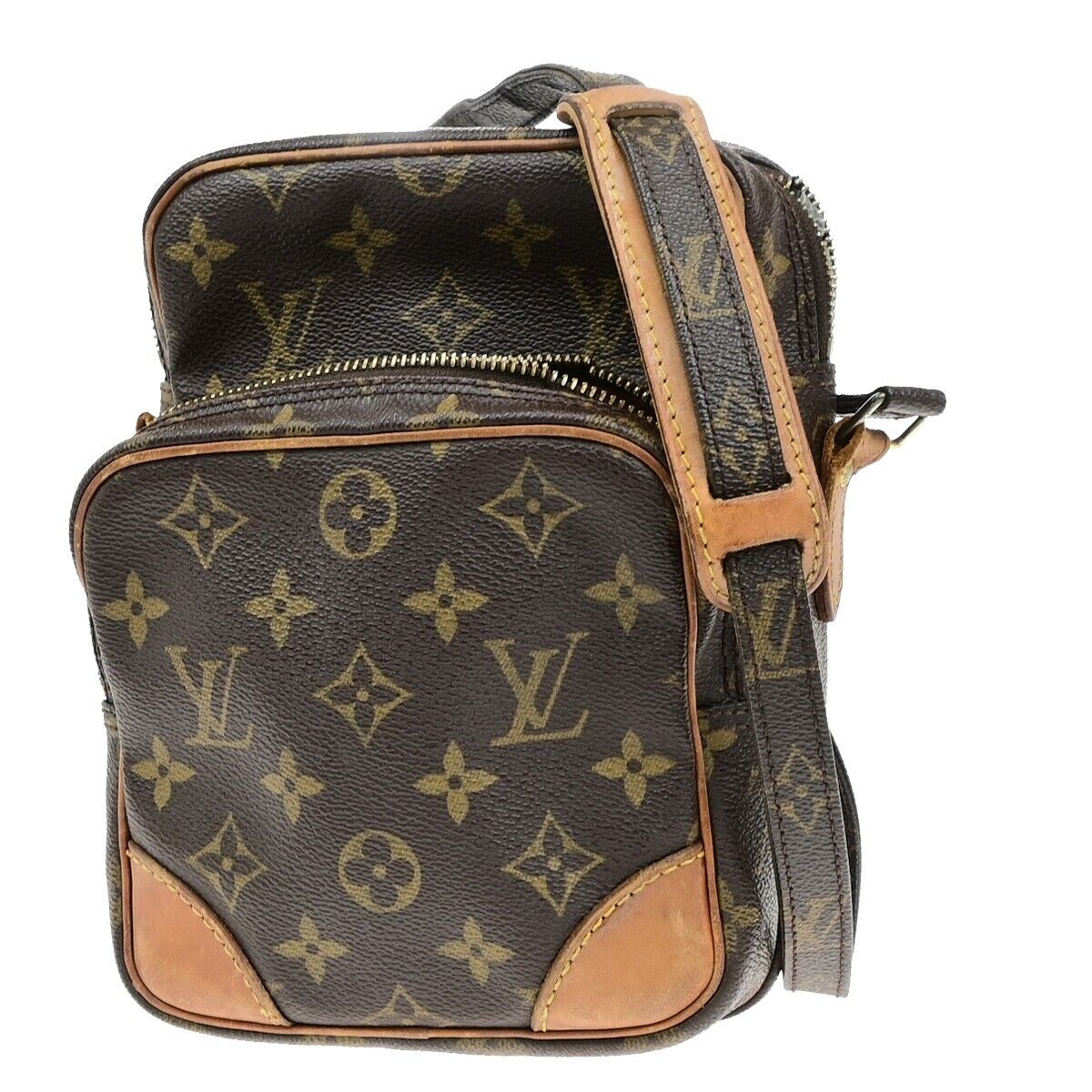 LOUIS VUITTON Amazon Crossbody Shoulder Bag Monogram Leather BN M45236 63ED958