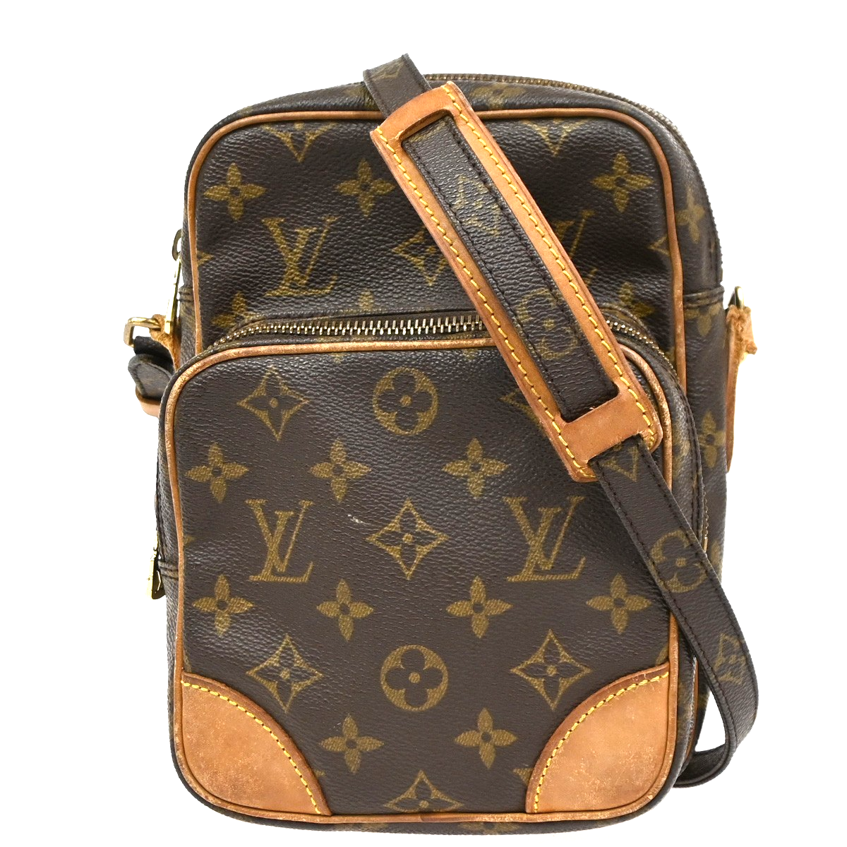 LOUIS VUITTON Amazon Crossbody Shoulder Bag Monogram Leather BN M45236 38KB997
