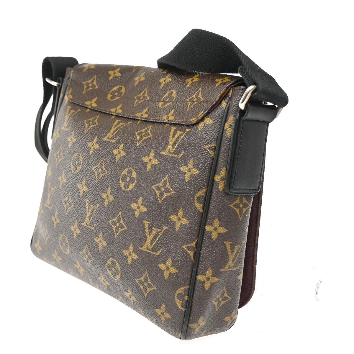 LOUIS VUITTON District PM Messenger Bag Monogram Macassar Brown M40935 10ZA053