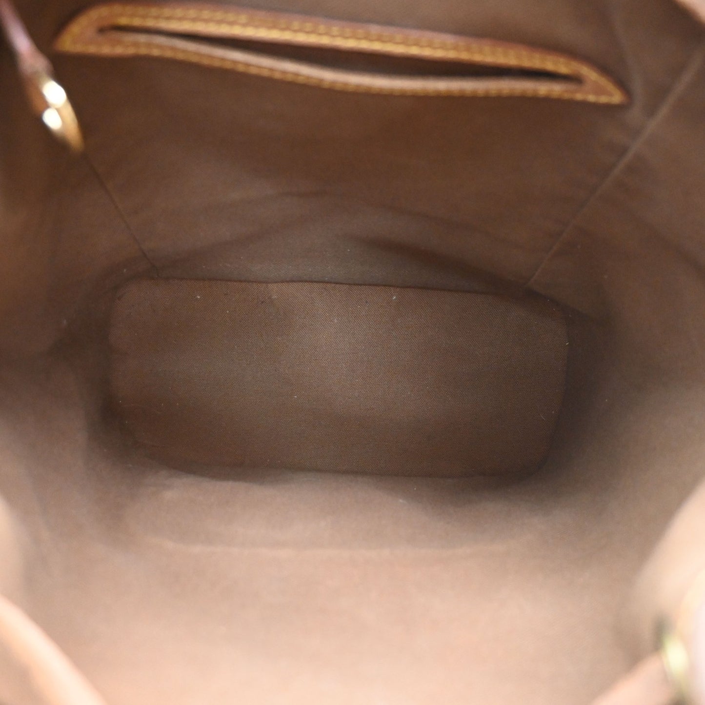LOUIS VUITTON Montsouris MM Backpack Bag Monogram Leather Brown M51136 15KD141
