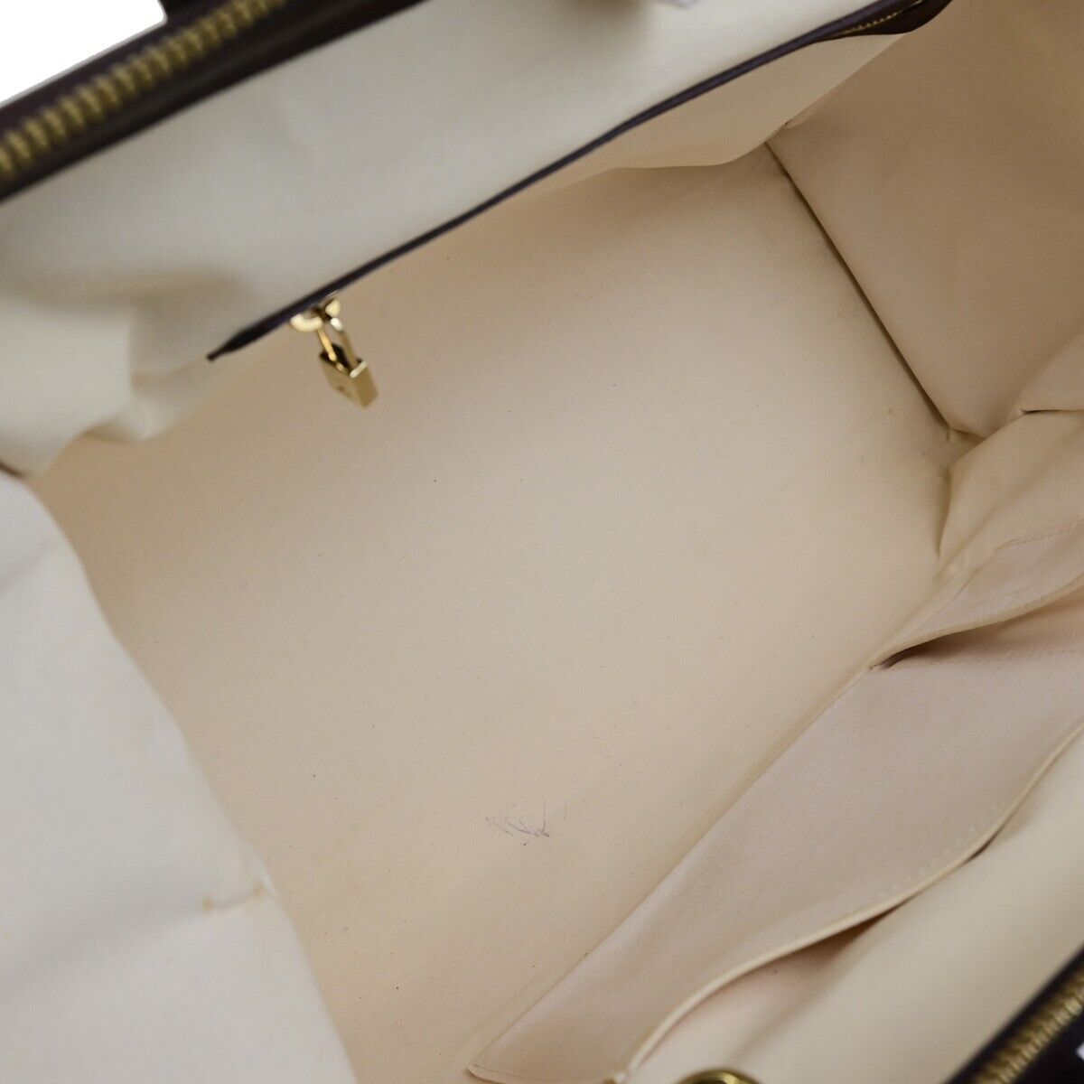 LOUIS VUITTON Logo Josephine GM Hand Bag Monogram Mini Canvas Red M92213 83EC887