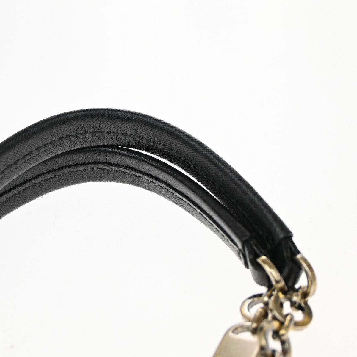 SALVATORE FERRAGAMO Reversible Gancini Shoulder Bag Fur Leather BK GHW 65RL685