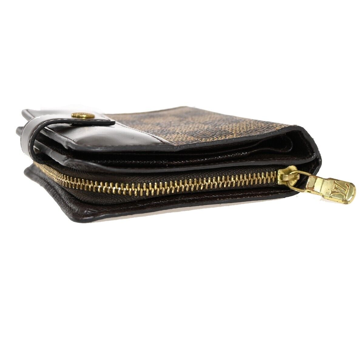 LOUIS VUITTON Compact Zip Bifold Wallet Purse Damier Leather BN N61668 63FA131