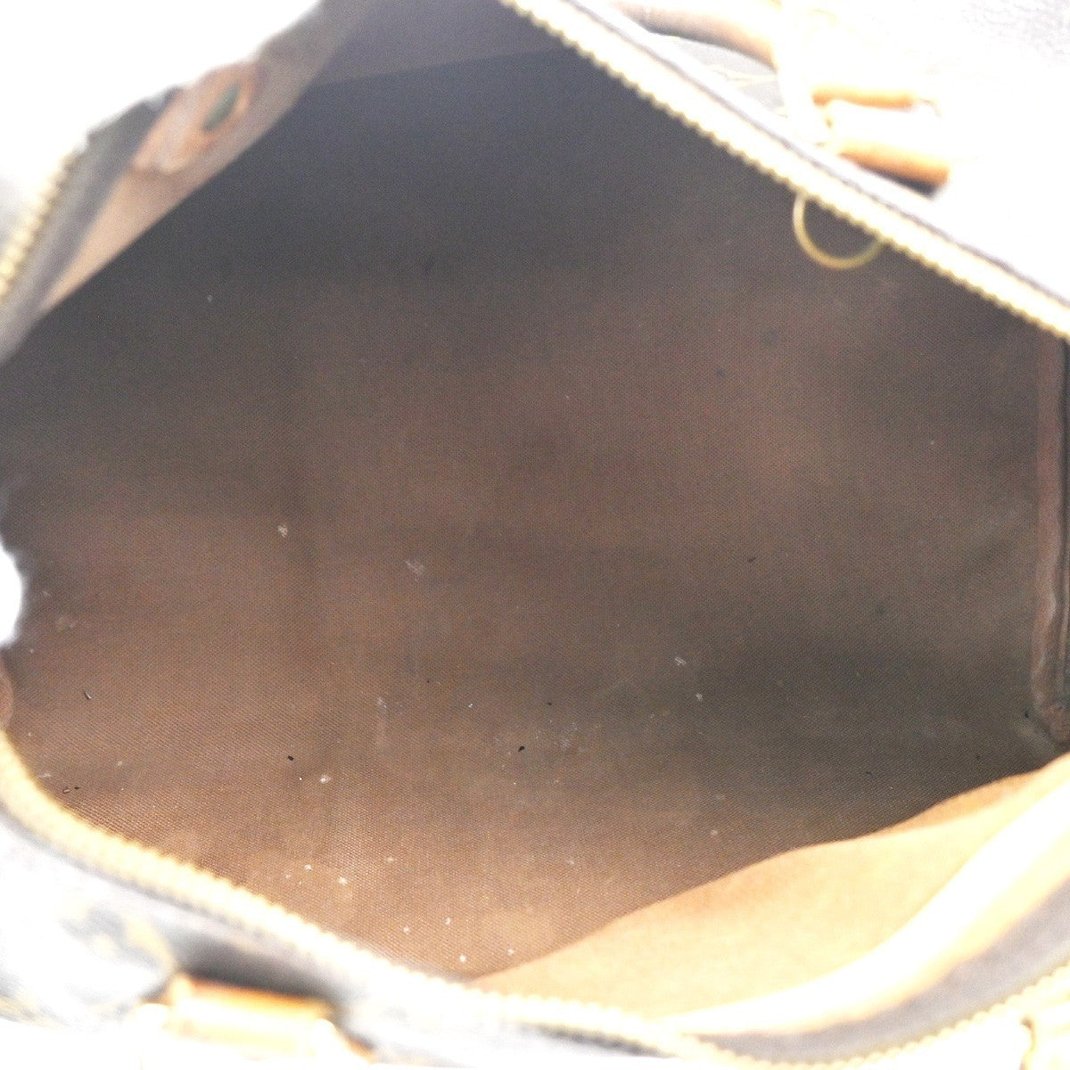 LOUIS VUITTON Speedy 30 Travel Hand Bag Monogram Leather Brown M41526 76CA659