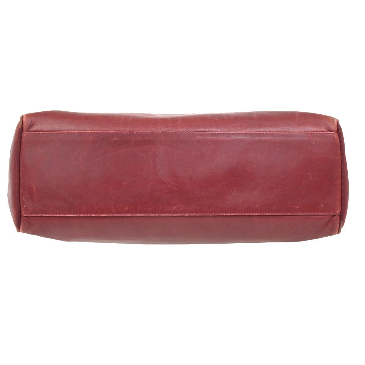 SALVATORE FERRAGAMO Vara Bow Shoulder Bag Leather Red GHW Italy 01DA229