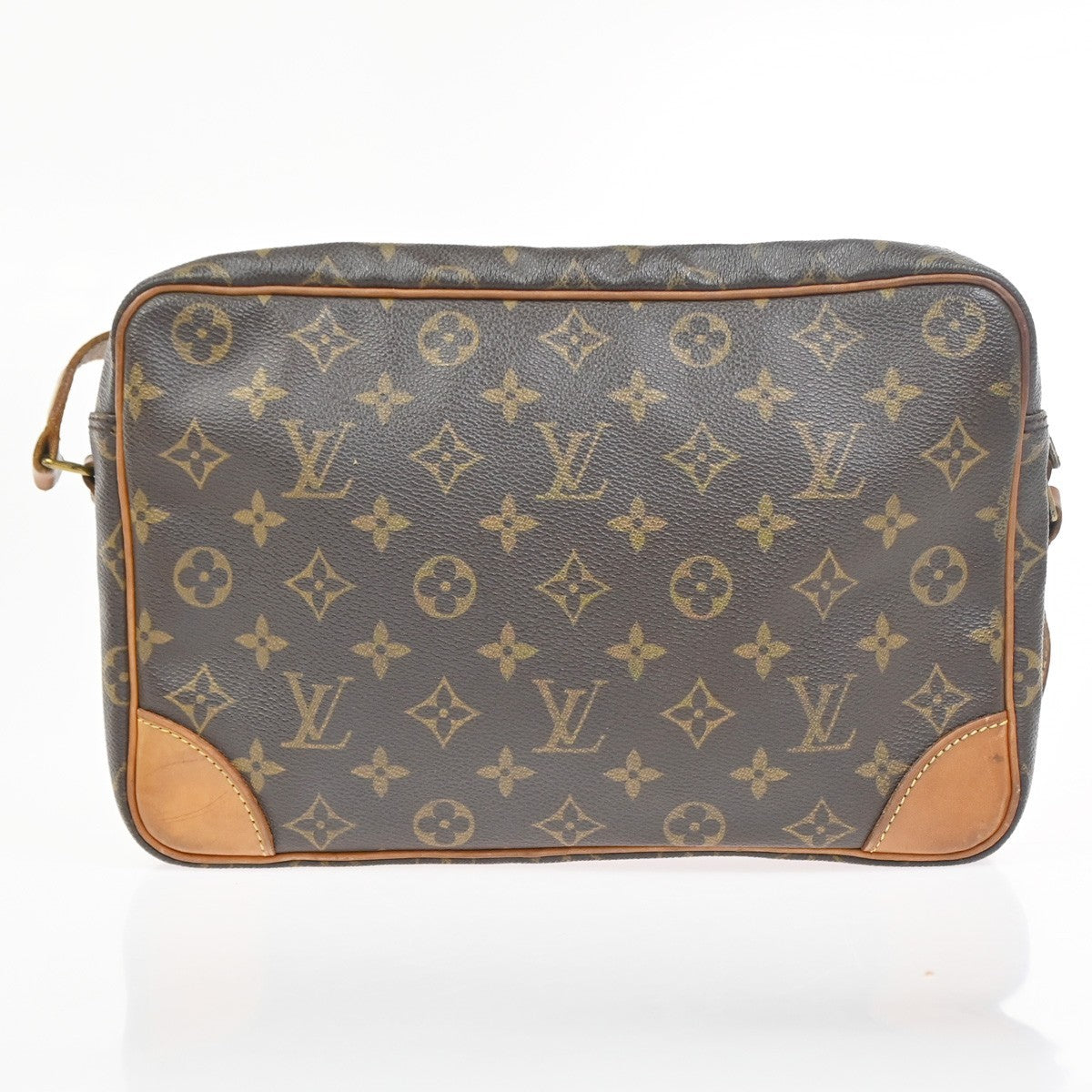 LOUIS VUITTON Trocadero 30 Shoulder Bag Monogram Leather Brown M51272 31CA822