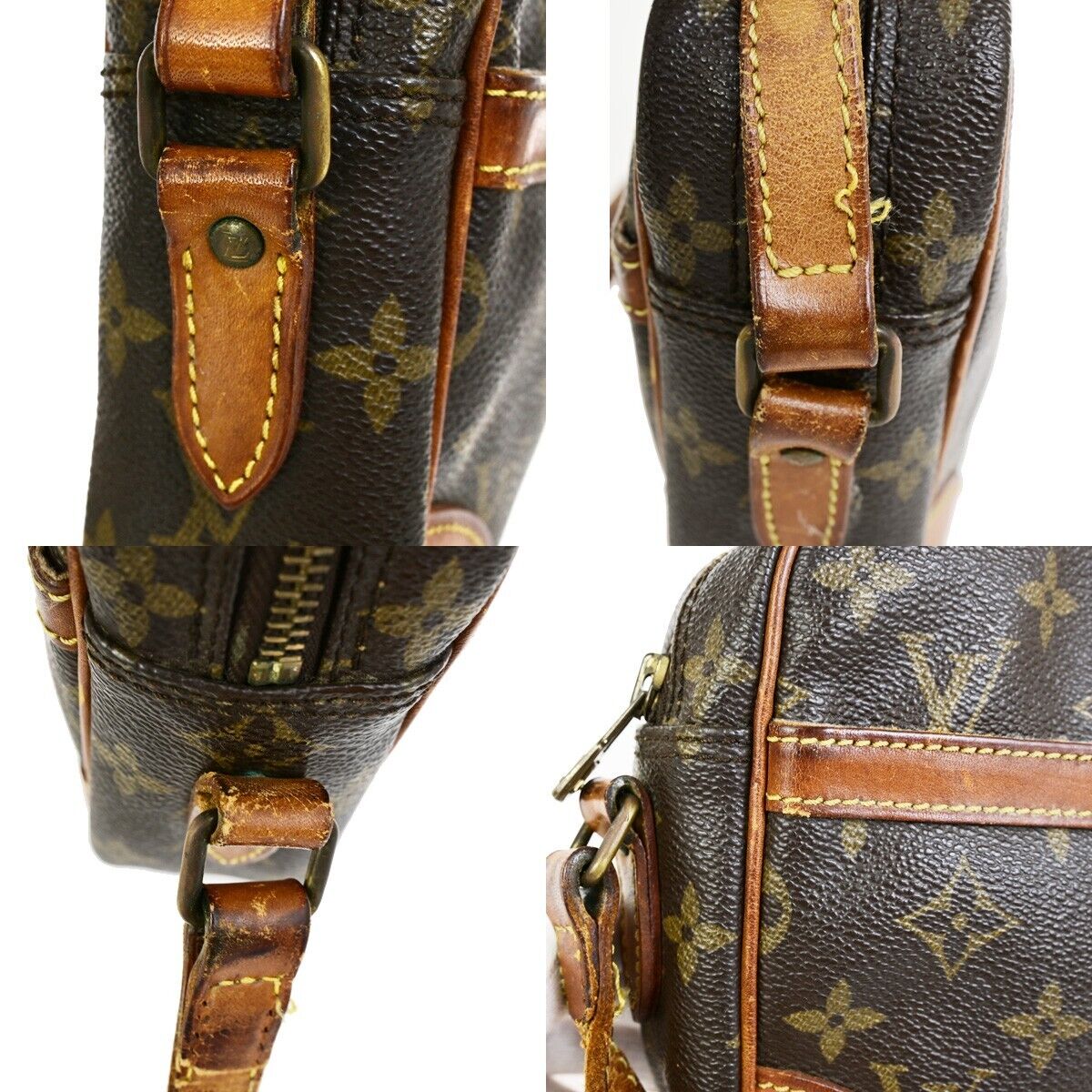 LOUIS VUITTON Trocadero 24 Shoulder Bag Monogram Leather Brown M51276 61FB197