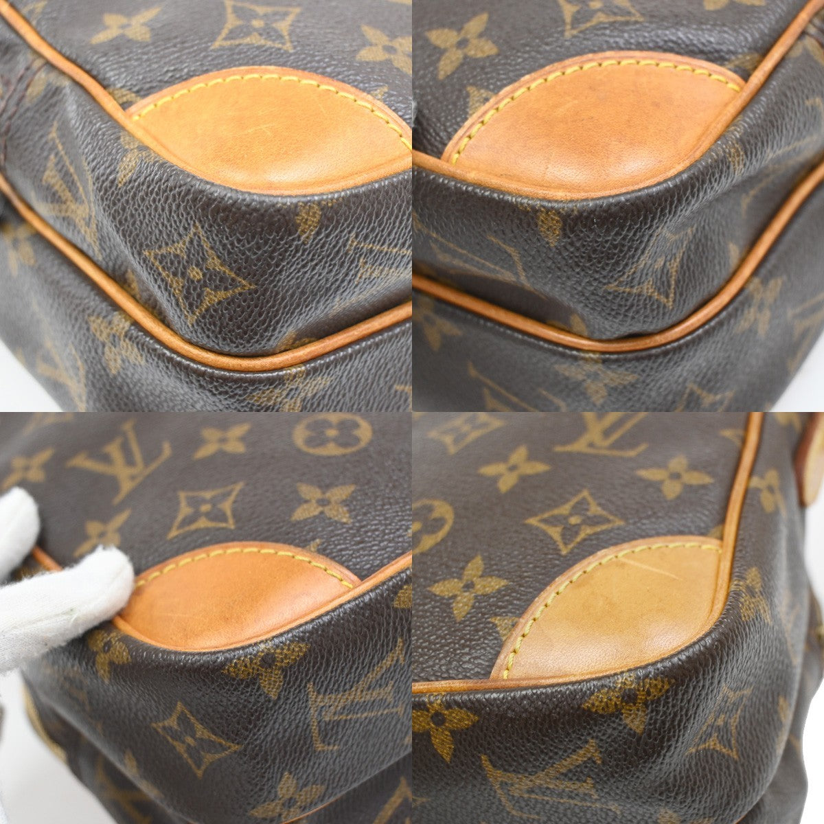 LOUIS VUITTON Amazon Crossbody Shoulder Bag Monogram Leather BN M45236 30FC157