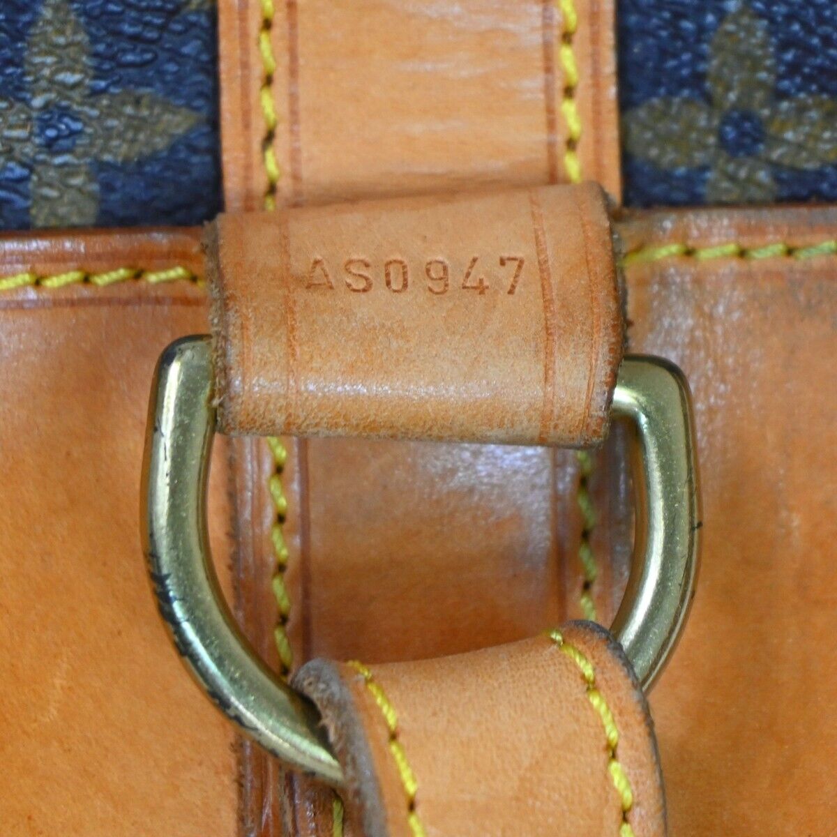 LOUIS VUITTON LV Randonnee PM Shoulder Bag Monogram Leather Brown M42243 83YG821