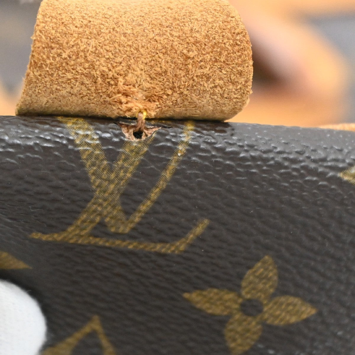 LOUIS VUITTON Keepall 55 Travel Hand Bag Monogram Leather Brown M41424 76CA817