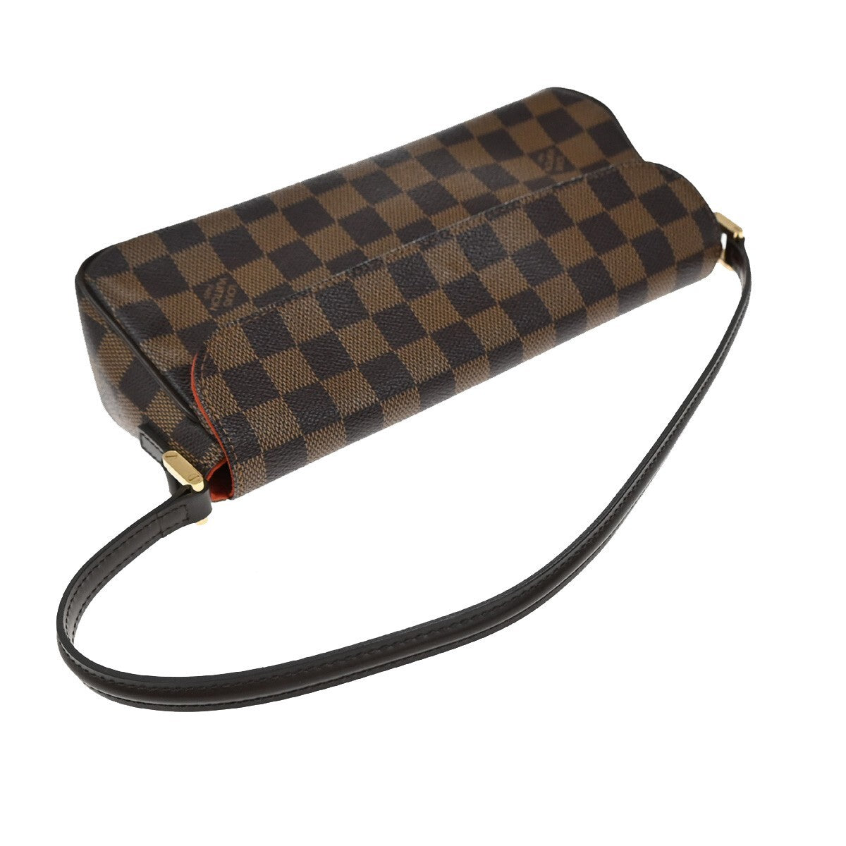 LOUIS VUITTON Recolator Shoulder Bag Damier Ebene Leather Brown N51299 40EE217