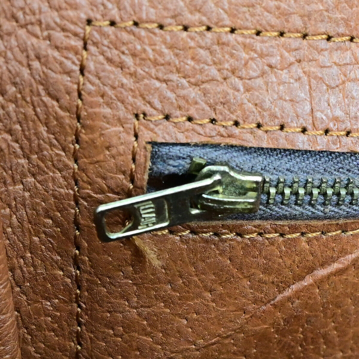 LOUIS VUITTON Chantilly GM Shoulder Bag Monogram Leather Brown M51232 69SJ611