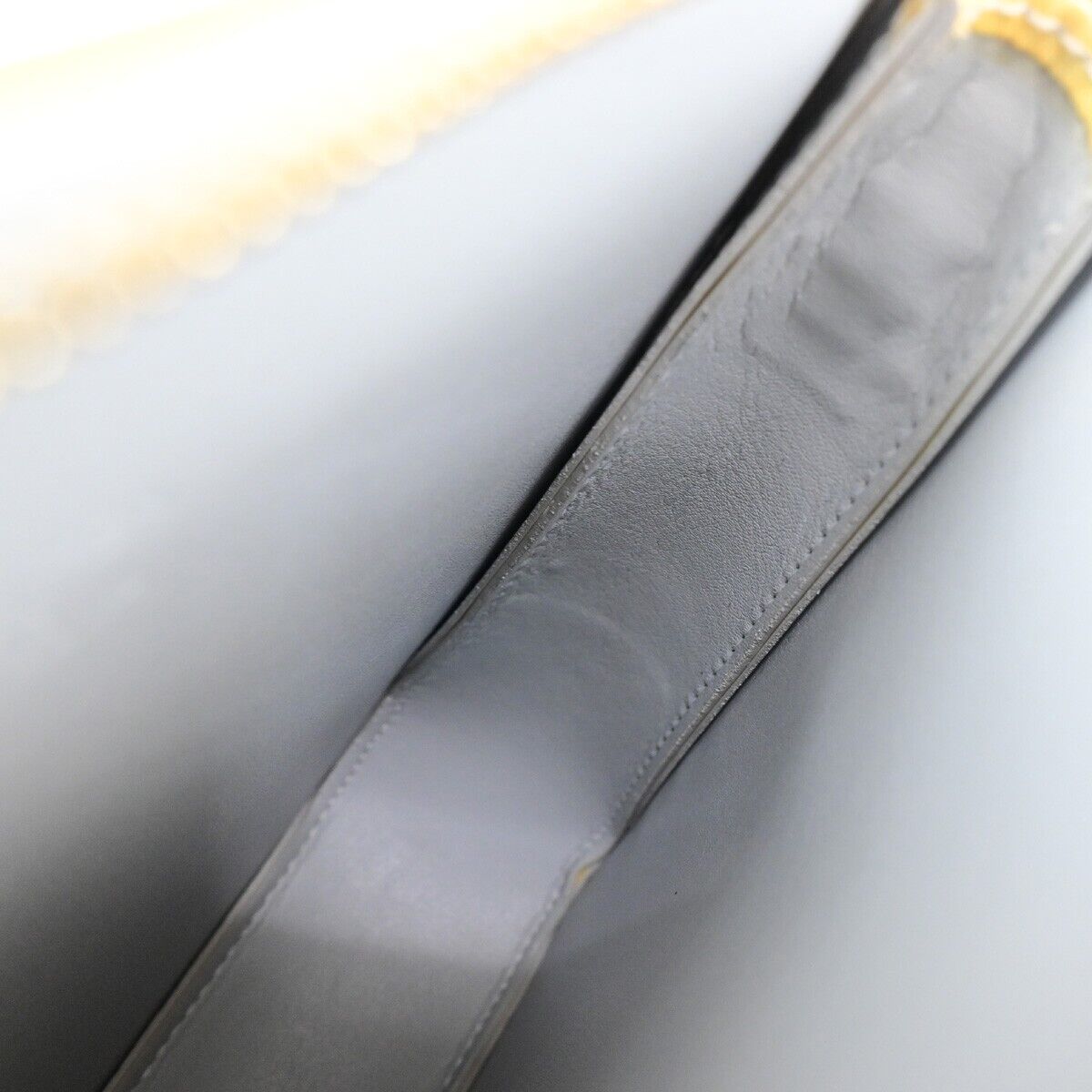 LOUIS VUITTON LV Motto Shoulder Bag Monogram Vernis Leather Gris M91030 63EC941