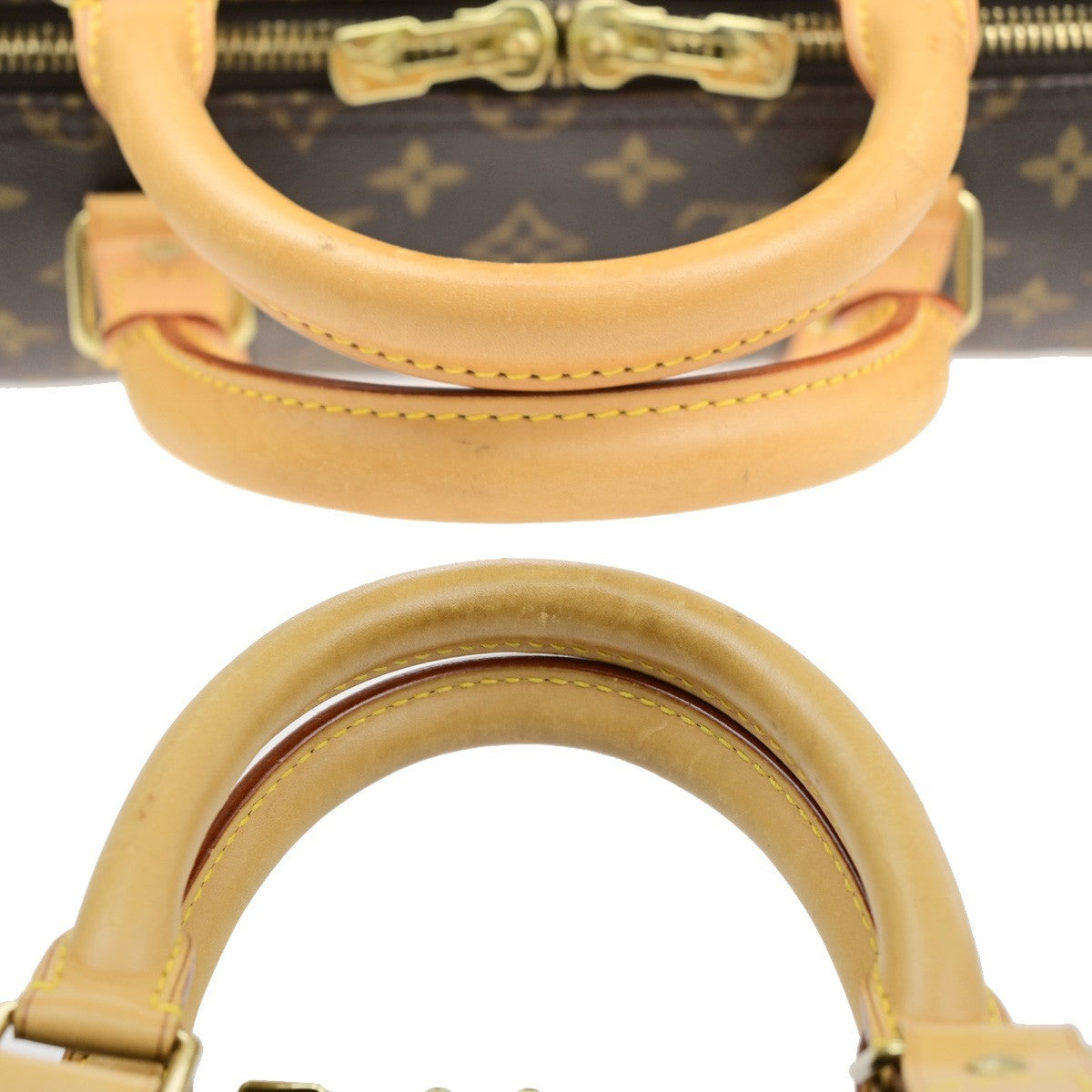 LOUIS VUITTON Keepall 50 Travel Hand Bag Monogram Leather Brown M41426 25MA708