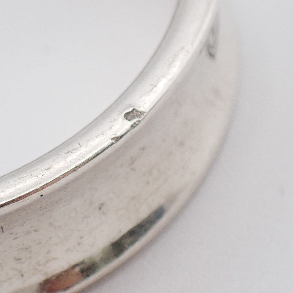 Tiffany & Co. Logo 1987 Bangle Bracelet Silver 925 Accessory 69EE508