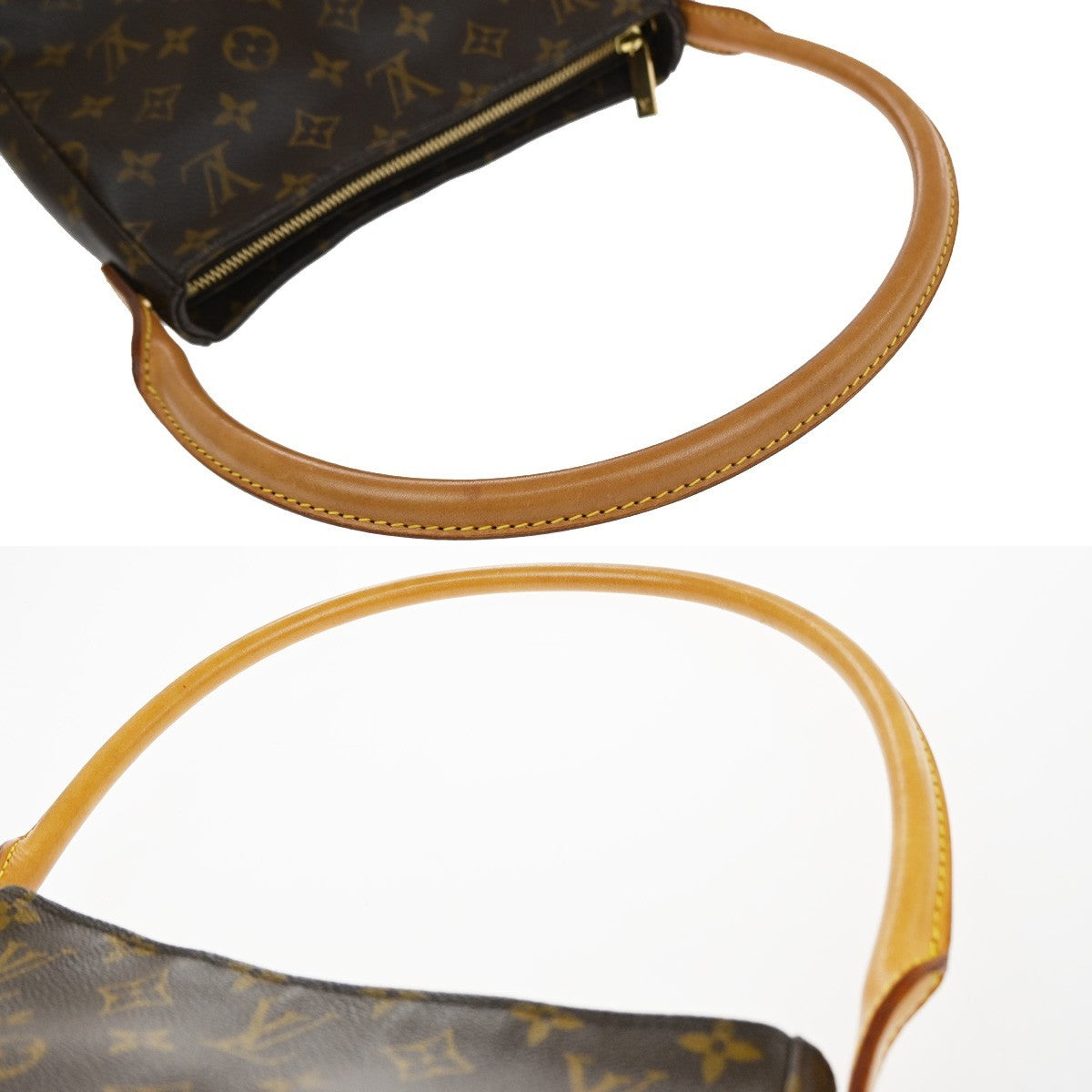 LOUIS VUITTON Looping MM Shoulder Bag Monogram Leather BN USA M51146 22YJ209