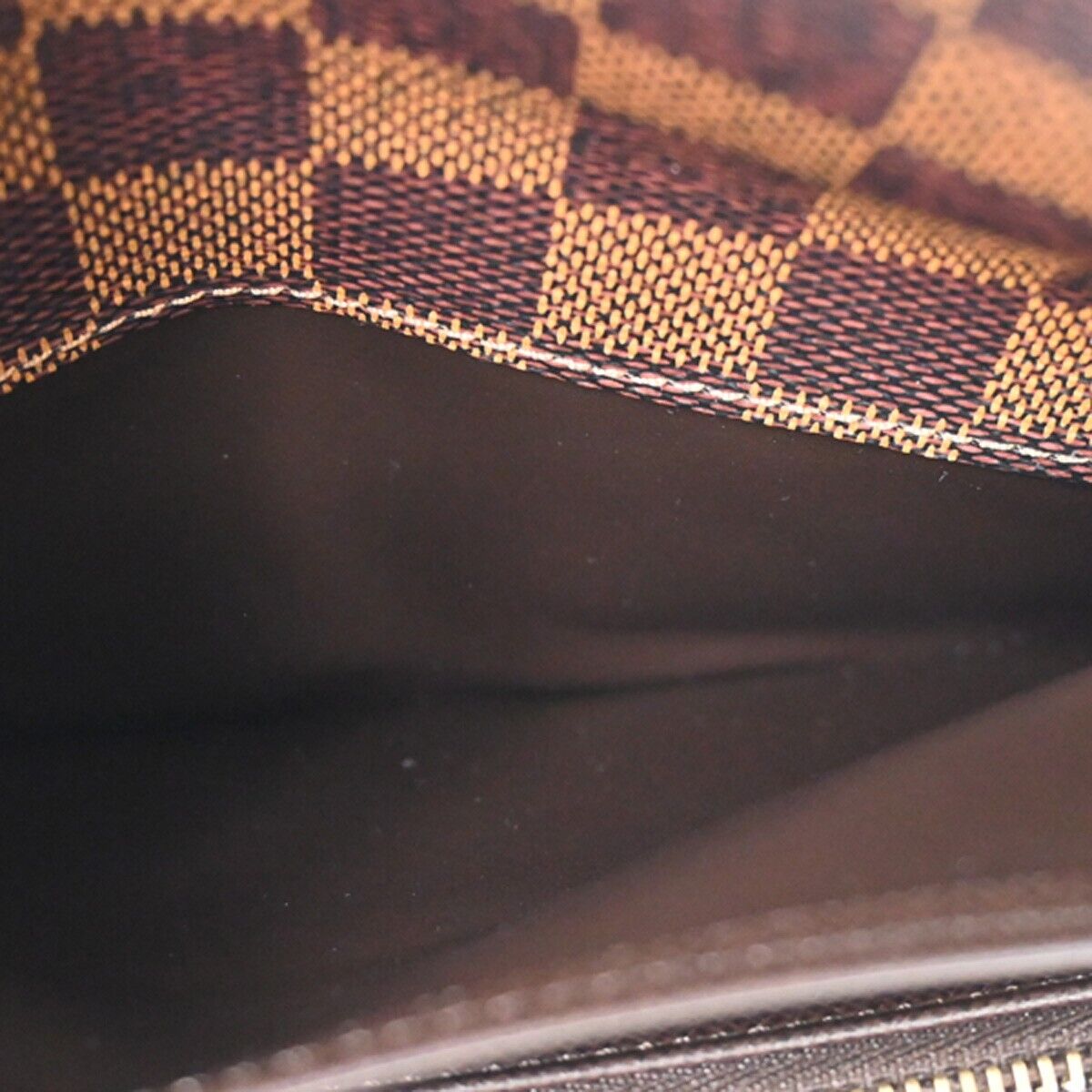 LOUIS VUITTON Portefeuille Emilie Long Bifold Wallet Damier Brown N63019 31RJ271