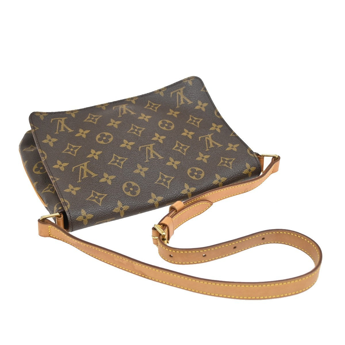 LOUIS VUITTON Musette Tango Short Shoulder Bag Monogram Leather M51257 77DA076