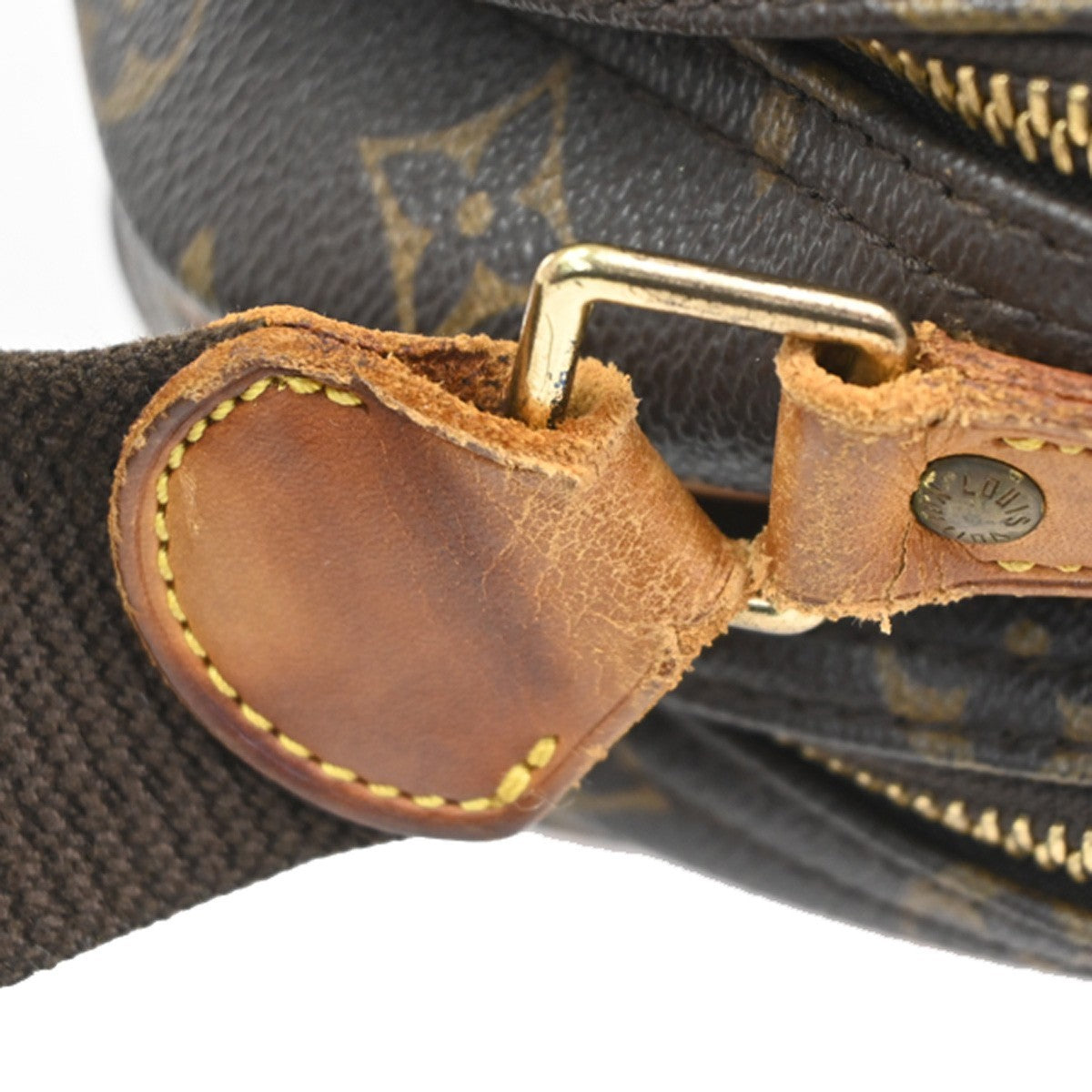 LOUIS VUITTON Reporter Crossbody Shoulder Bag Monogram Leather BN M45254 35KC834
