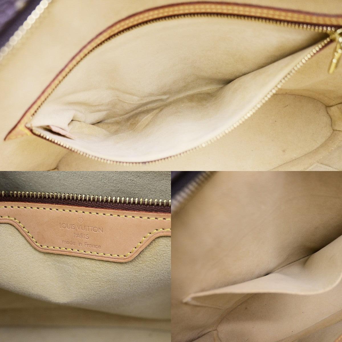 LOUIS VUITTON BABYLONE Shoulder Bag Monogram Leather Brown France M51102 18KD116