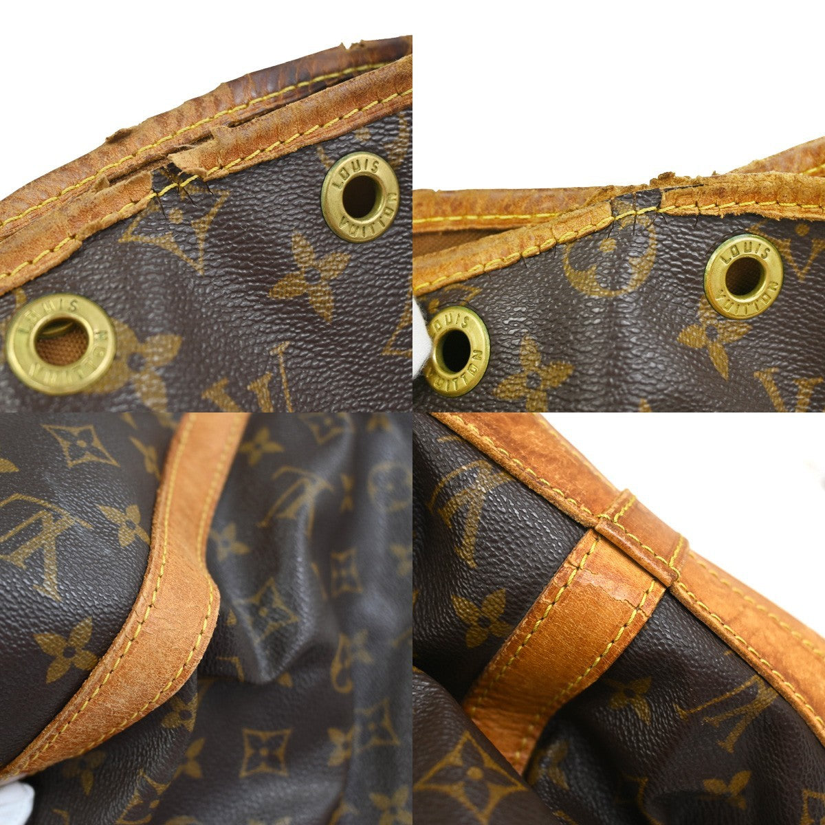 LOUIS VUITTON Noe GM Drawstring Shoulder Bag Monogram Leather BN M42224 66YJ060