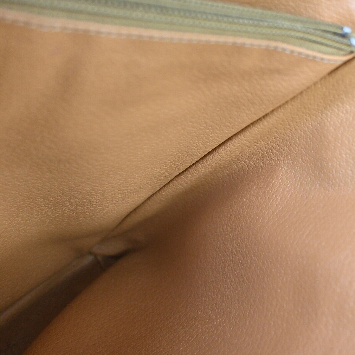 CELINE Logo Macadam Pattern Shoulder Tote Bag PVC Leather Brown GHW 33YE326
