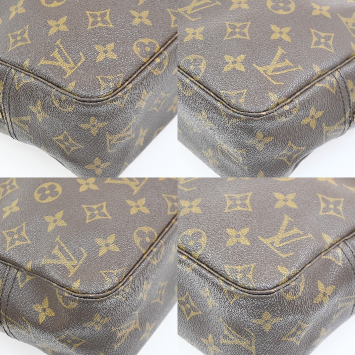 LOUIS VUITTON Trousse Toilette 28 Clutch Hand Bag Monogram Brown M47522 66PA052