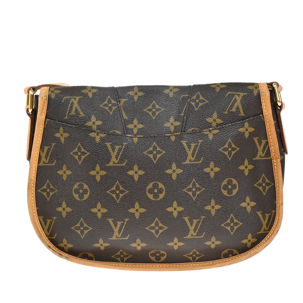 LOUIS VUITTON Menilmontant PM Shoulder Bag Monogram Leather BN M40474 50EE215