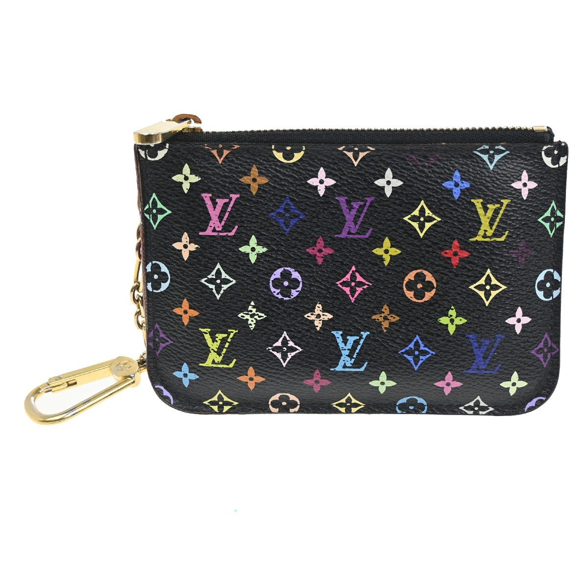 LOUIS VUITTON Pochette Cles Coin Case Monogram Multi Leather BK M93735 32CA639