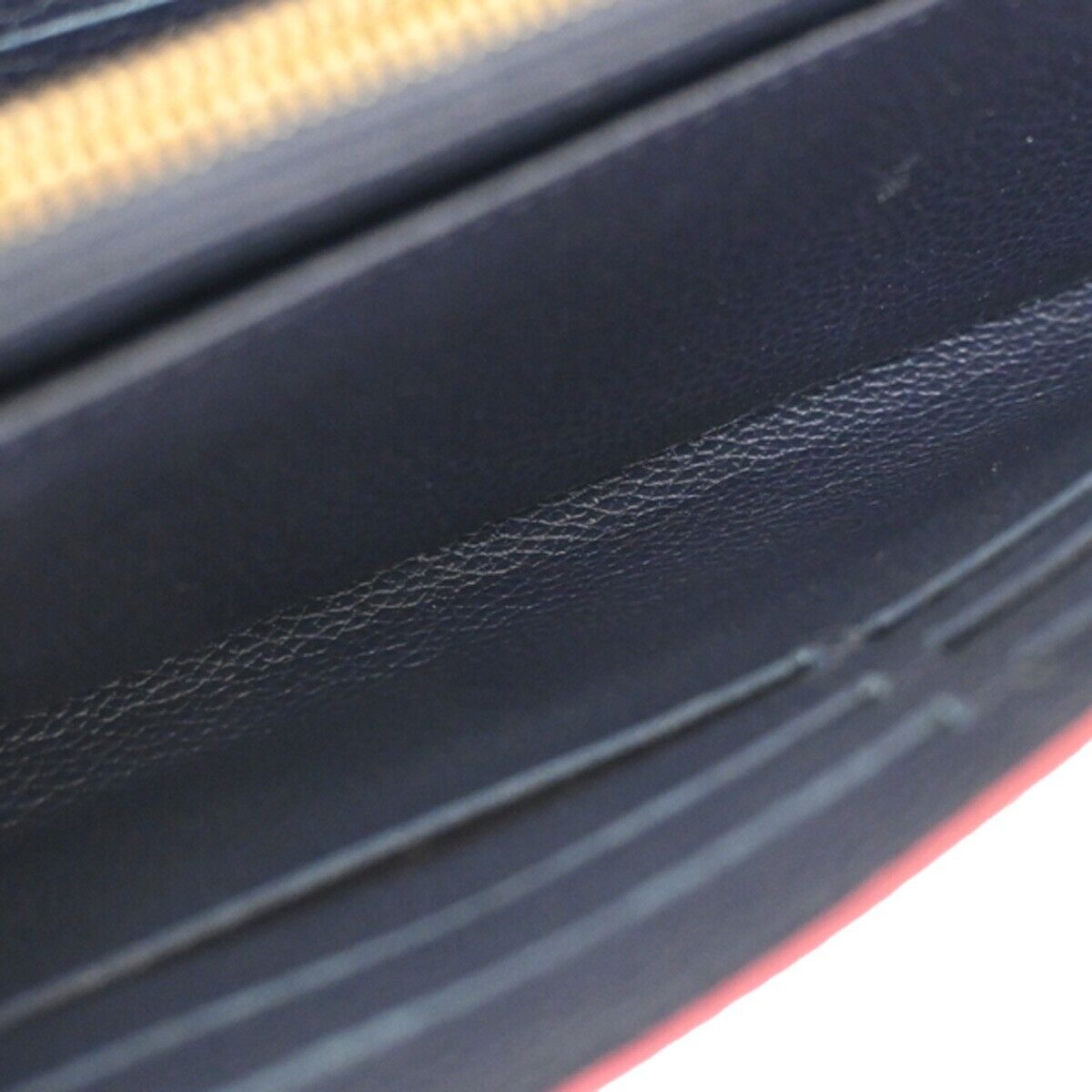 LOUIS VUITTON Portefeuille Sarah Wallet Monogram Empreinte Blue M62125 88YD970