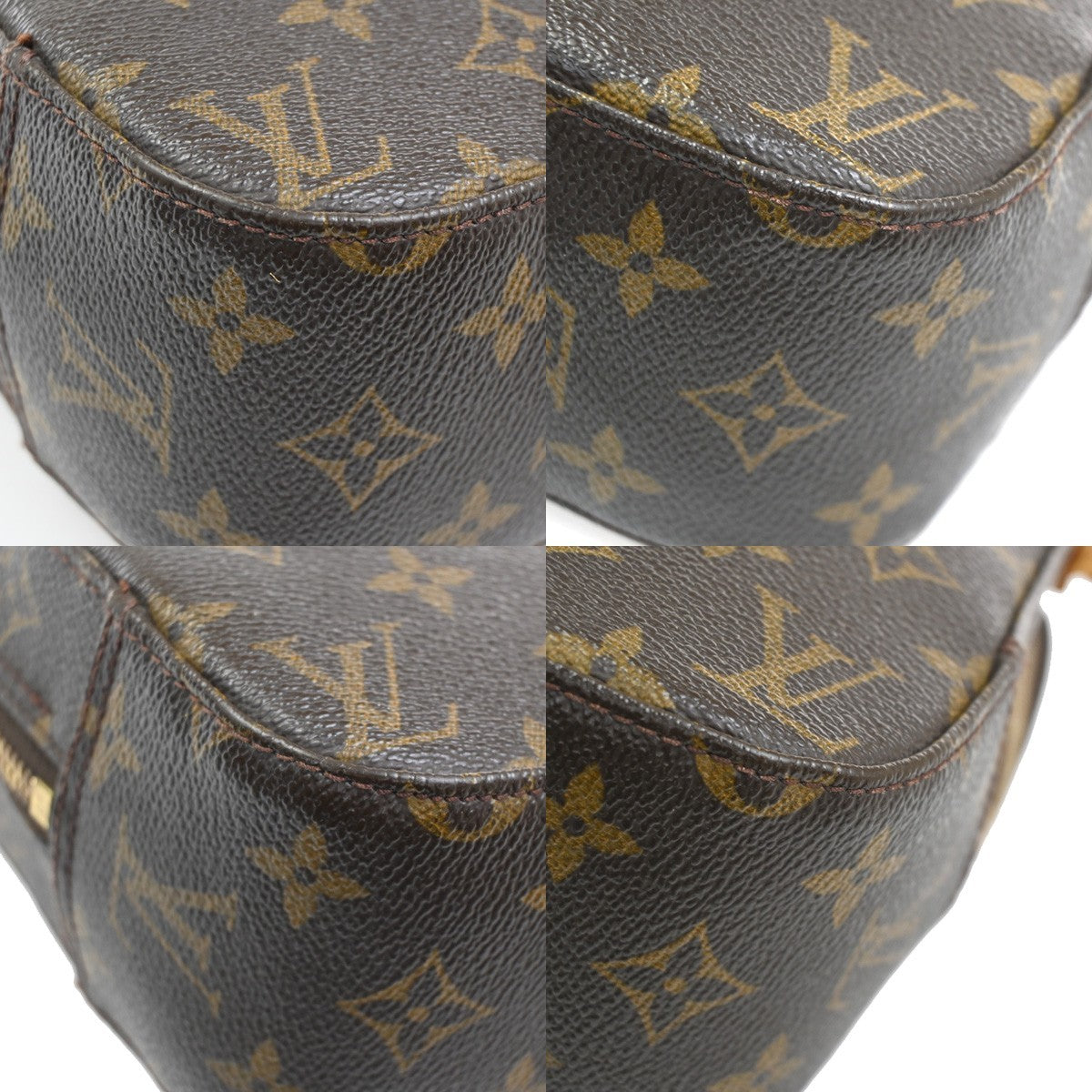 LOUIS VUITTON Spontini 2Way Shoulder Hand Bag Monogram Leather M47500 89CA589