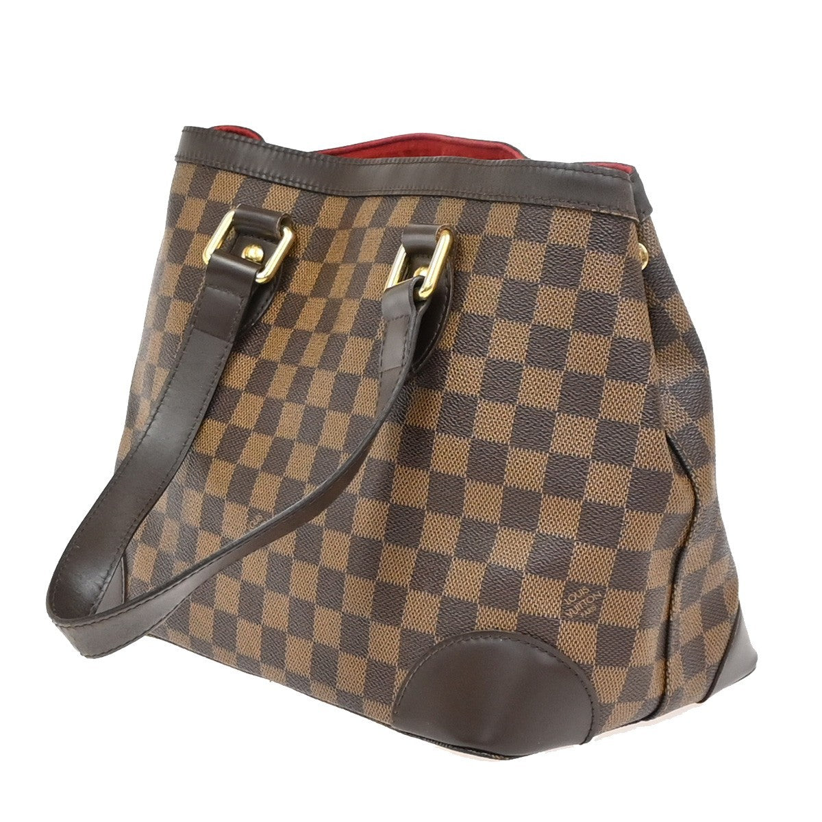 LOUIS VUITTON Hampstead PM Shoulder Bag Damier Ebene Leather BN N51205 75ZA295