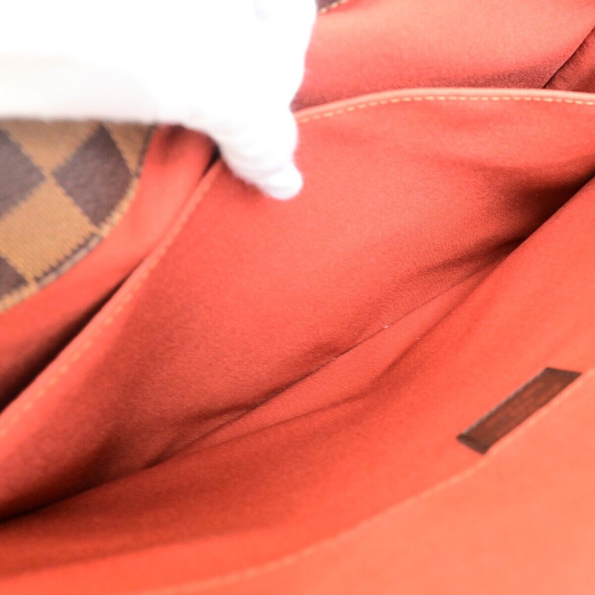 LOUIS VUITTON Bastille Shoulder Bag Damier Ebene Leather Brown N45258 25FB189