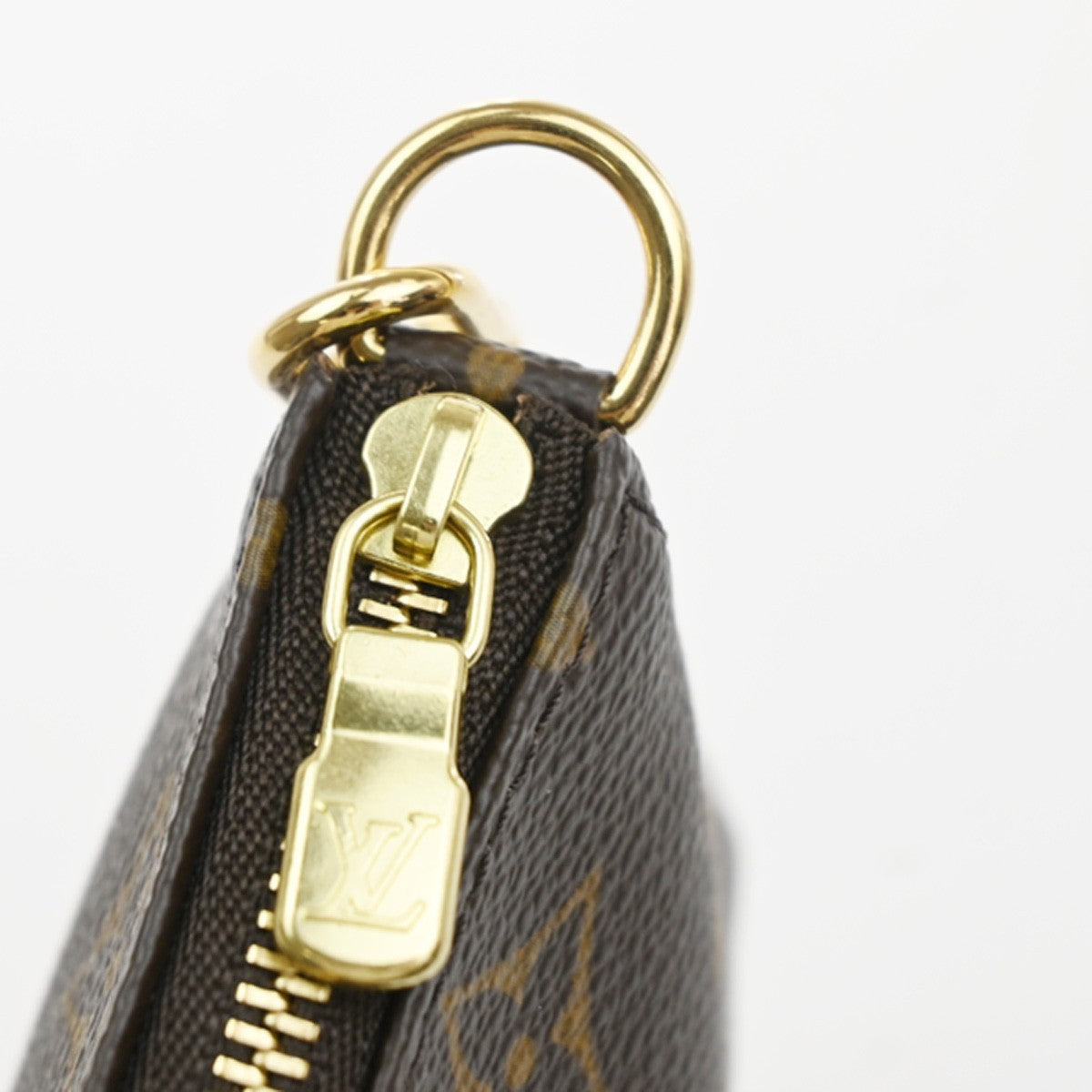 LOUIS VUITTON Mini Pochette Accessoires Hand Bag Monogram Leather M58009 72MA572