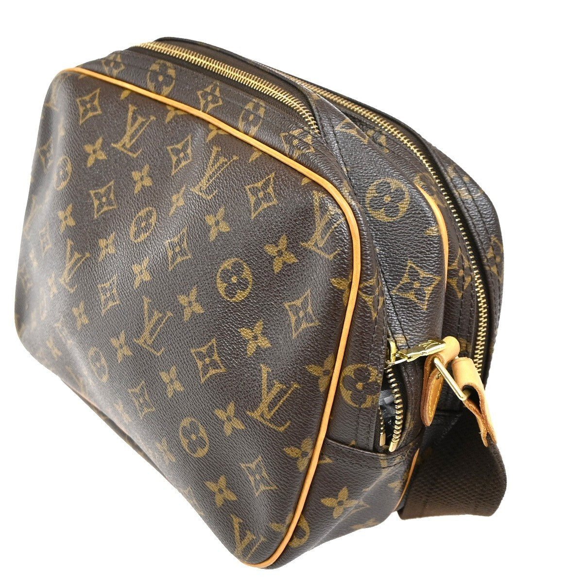 LOUIS VUITTON Reporter Crossbody Shoulder Bag Monogram Leather BN M45254 13TA495