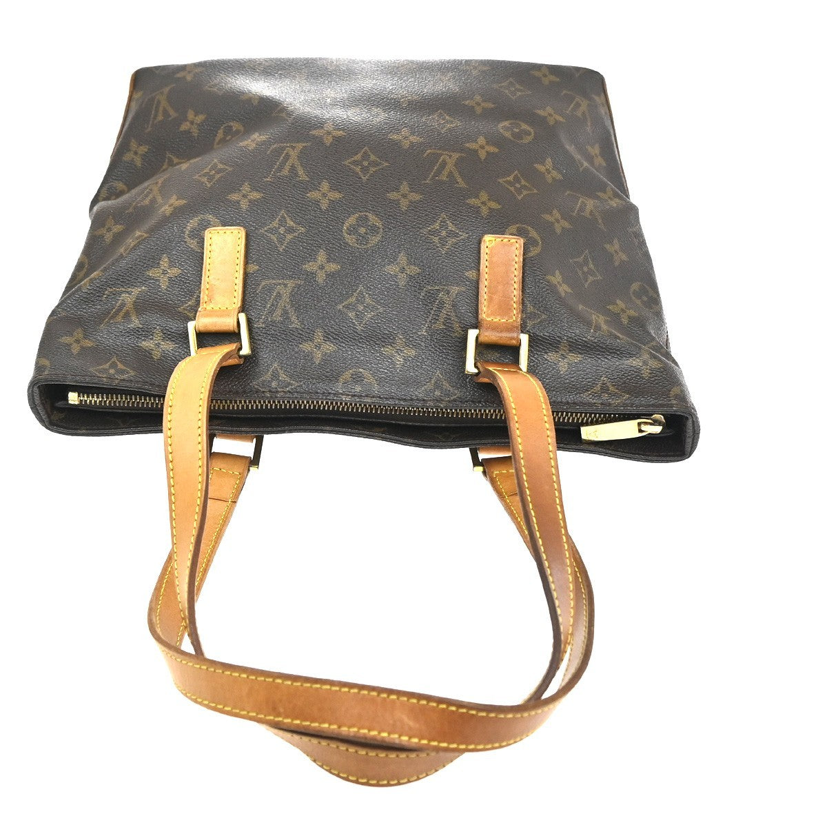 LOUIS VUITTON Cabas Piano Shoulder Bag Monogram Leather BN France M51148 76KC831