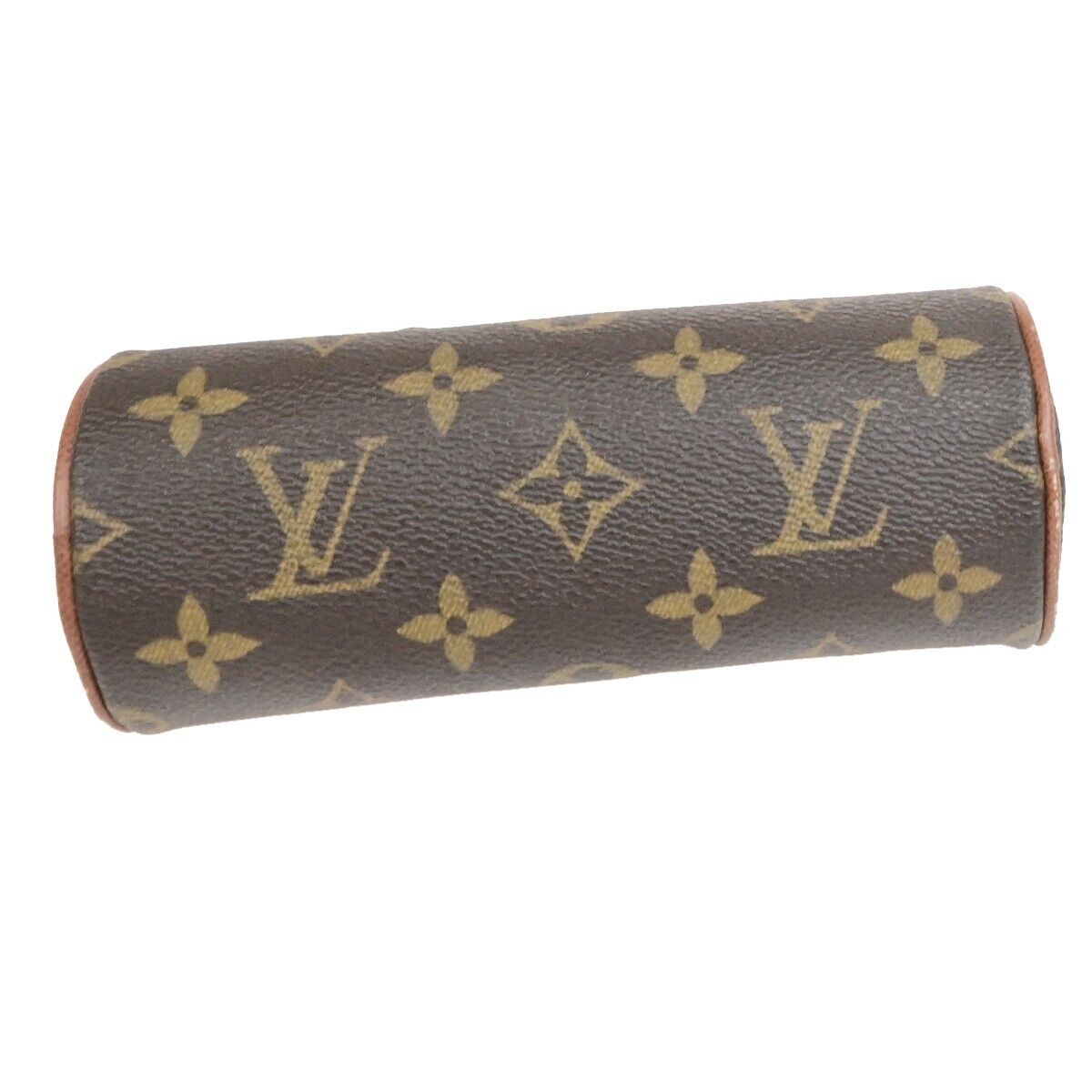 LOUIS VUITTON Logo Papillon Pouch Hand Bag Monogram Leather BN M51380 62ED983