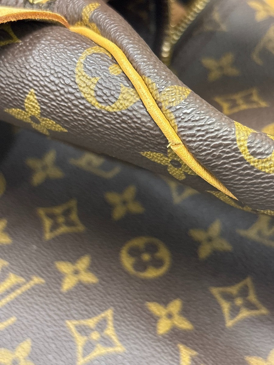 LOUIS VUITTON Keepall 50 Travel Hand Bag Monogram Leather Brown M41426 25MA708