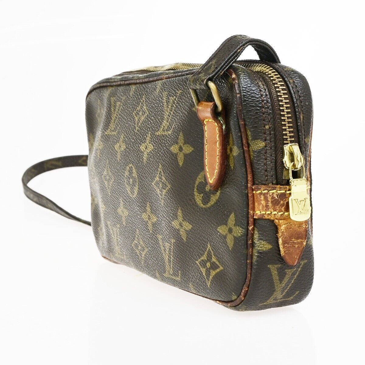 LOUIS VUITTON Marly Bandouliere Shoulder Bag Monogram Leather BN M51828 65EC783