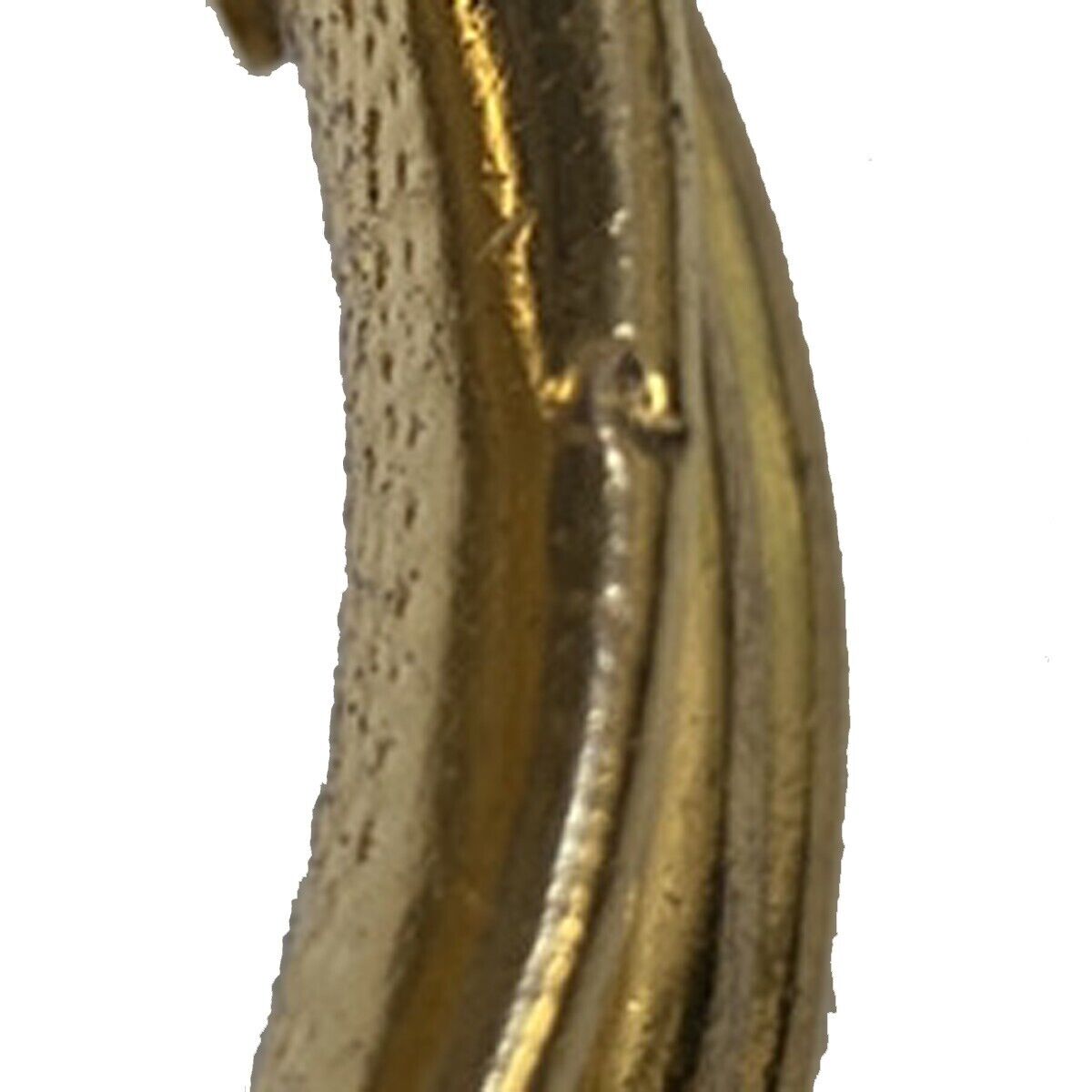 CHANEL CC Logo Bangle Bracelet 95A Gold France Accessory 84EC968