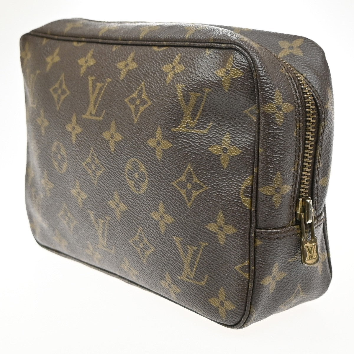 LOUIS VUITTON Trousse Toilette 23 Clutch Hand Bag Monogram Brown M47524 67SA040