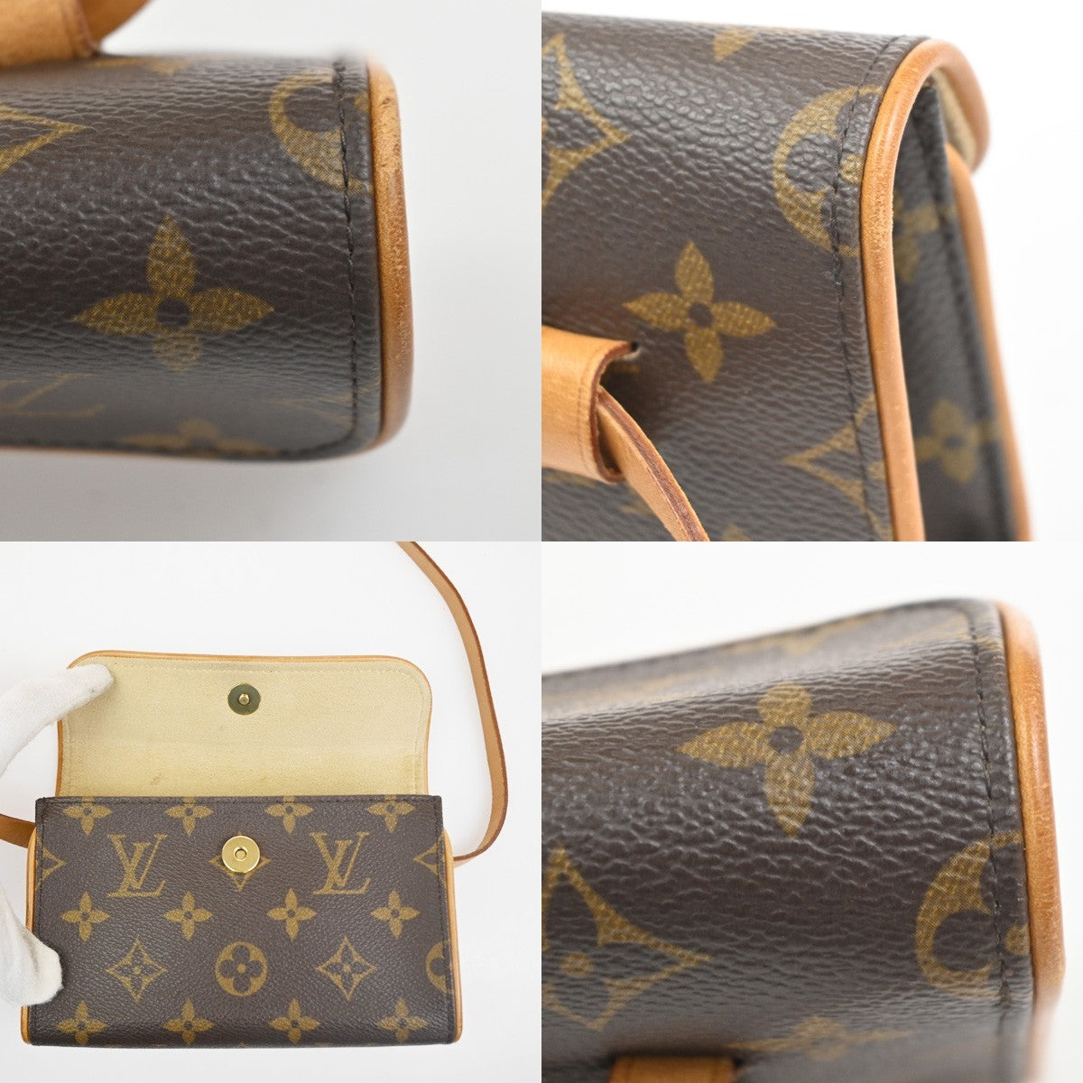 LOUIS VUITTON Pochette Florentine Bum Bag #XS Monogram Leather BN M51855 85YH938