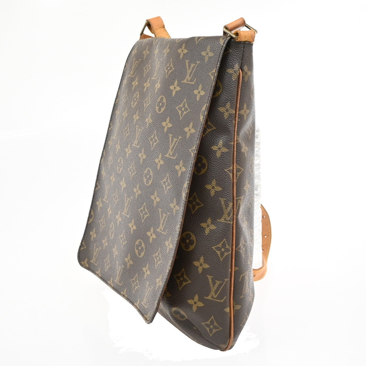 LOUIS VUITTON Musette Shoulder Bag Monogram Leather Brown France M51256 30PA120
