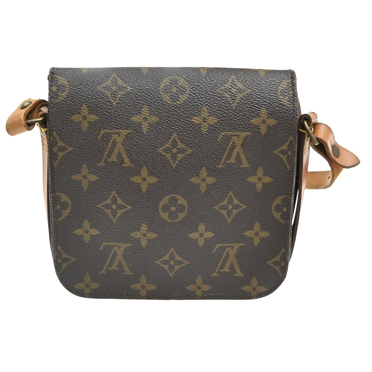 LOUIS VUITTON Mini Cartouchiere Shoulder Bag Monogram Leather BN M51254 36MA565